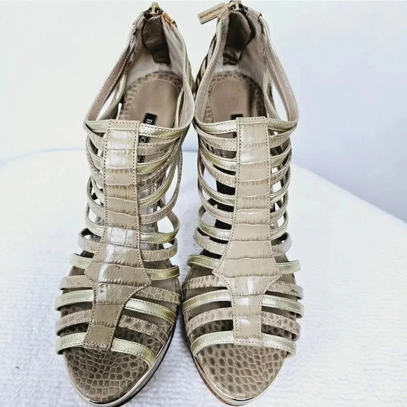 Bruno Magli stilleto strappy gladiator pumps 39 - Picture 12 of 15
